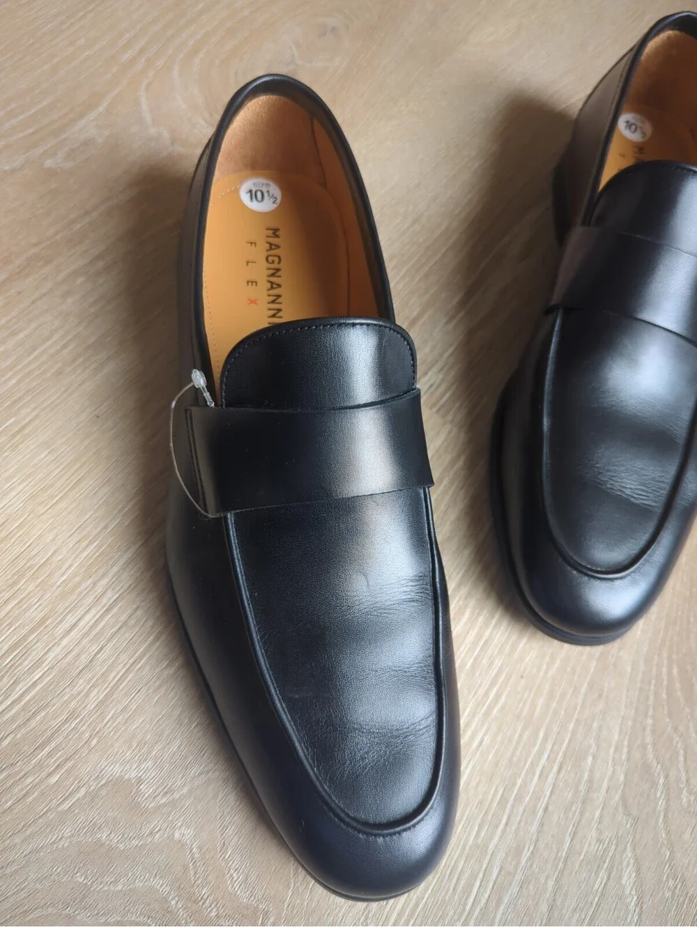 Size 10.5 Magnanni Men's Heros Apron Toe Loafers - Exclusive